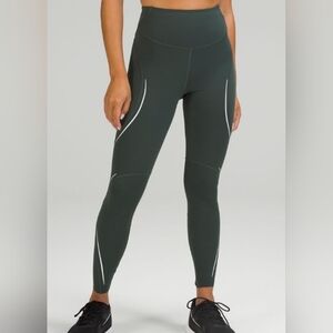 Lululemon Athletica Dark Green Leggings